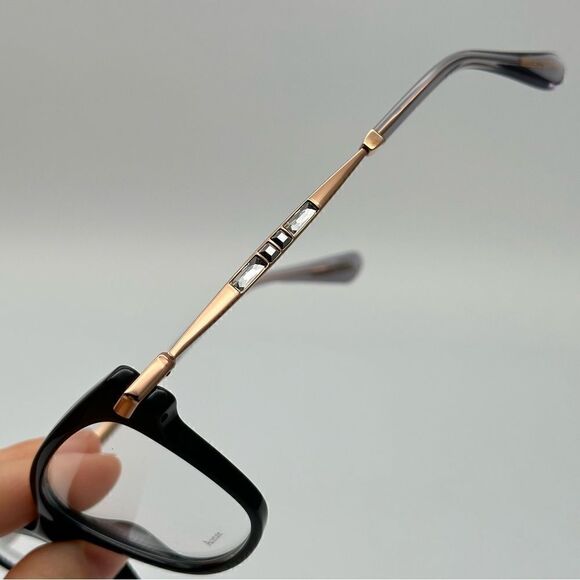 JIMMY CHOO Eyeglasses JC181 06K Black/Gold Women NEW main image 9